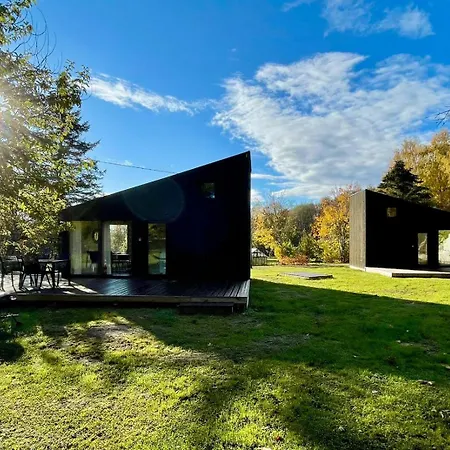 Horská chata Palukuela Saunad Tiny House Kuuse - Sauna, Hot Tub *