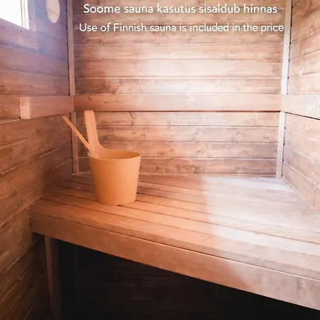 Horská chata Palukuela Saunad Tiny House Kuuse - Sauna, Hot Tub