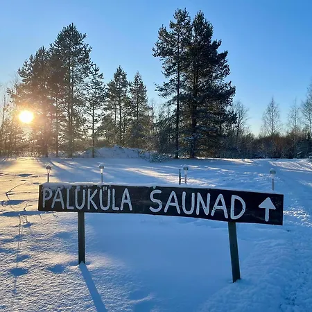 Palukuela Saunad Tiny House Kuuse - Sauna, Hot Tub Horská chata *